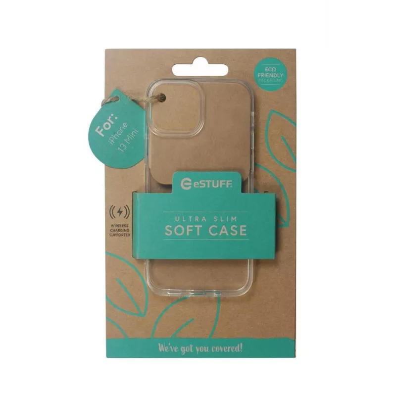 eSTUFF ES67100001 mobilā tālruņa maciņš 13,7 cm (5,4 collas) Vāciņš Caurspīdīgs