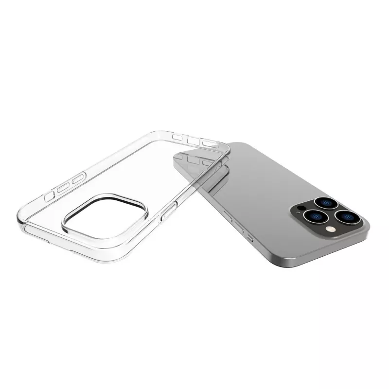 eSTUFF ES67100008 mobilā tālruņa maciņš 17 cm (6.7 collu) pārvalks Caurspīdīgs