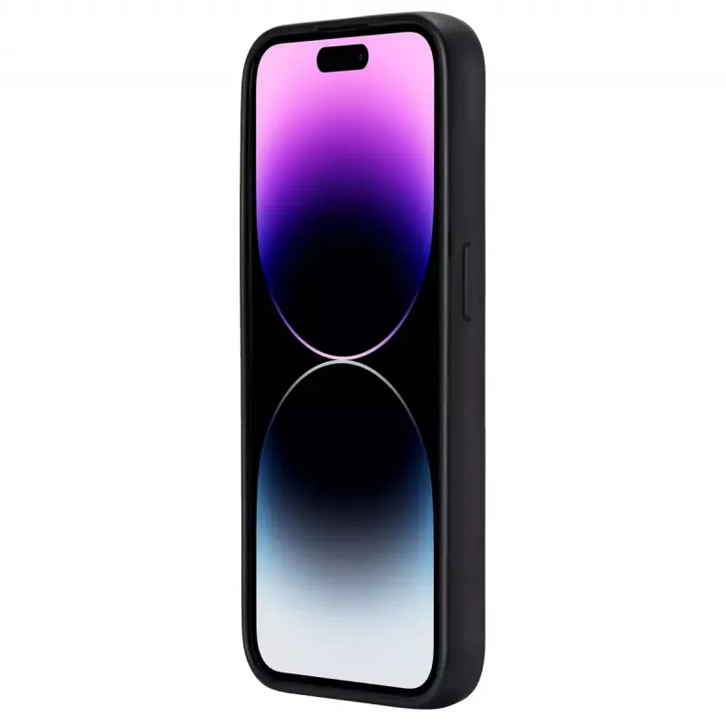 eSTUFF ES67101025 mobilā telefona vāciņš 15,5 cm (6,1 collas) Apvalks Melns