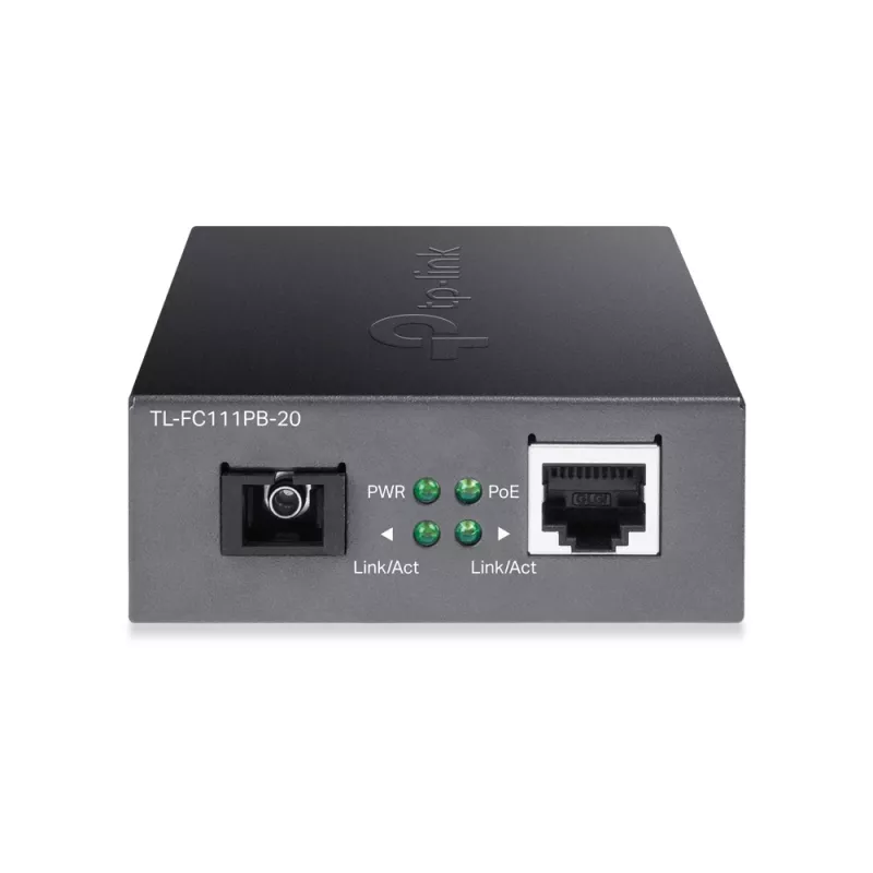 Mediju pārveidotājs TP-Link TL-FC111PB-20 10/100Mbps ar PoE