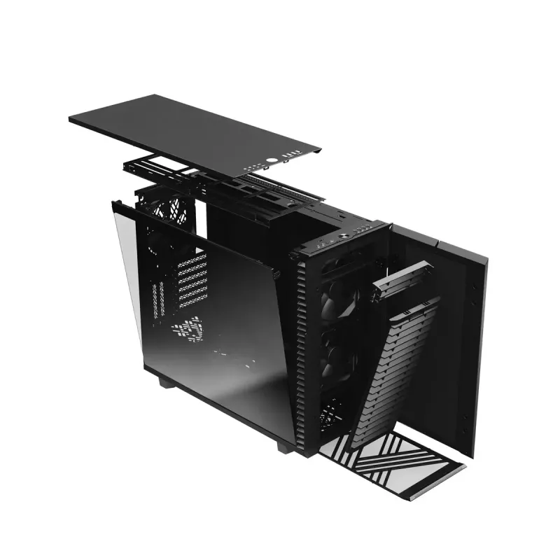 PC korpuss Fractal Design Define 7 Midi Tower melns