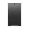 PC korpuss Fractal Design Define 7 Nano Melns — Mini-ITX/Mini-DTX, ATX barošanas bloks, rūdītais stikls, 205×399×361 mm