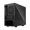 PC korpuss Fractal Design Define 7 Nano Melns — Mini-ITX/Mini-DTX, ATX barošanas bloks, rūdītais stikls, 205×399×361 mm