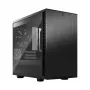 PC korpuss Fractal Design Define 7 Nano Melns — Mini-ITX/Mini-DTX, ATX barošanas bloks, rūdītais stikls, 205×399×361 mm