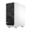 PC torņa korpuss Fractal Design Meshify 2 Compact — balts, atbalsta ATX barošanas bloku, 2x140mm priekšā, 1x120mm aizmugurē, 2,5 collu/3,5 collu diskdziņi, 210×424×475 mm
