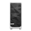 PC torņa korpuss Fractal Design Meshify 2 Compact — balts, atbalsta ATX barošanas bloku, 2x140mm priekšā, 1x120mm aizmugurē, 2,5 collu/3,5 collu diskdziņi, 210×424×475 mm
