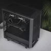PC torņa korpuss Fractal Design Meshify 2 Compact — balts, atbalsta ATX barošanas bloku, 2x140mm priekšā, 1x120mm aizmugurē, 2,5 collu/3,5 collu diskdziņi, 210×424×475 mm