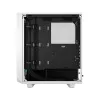 PC korpuss Fractal Design Meshify 2 Compact RGB balta — ATX/microATX/Mini-ITX, atbalsta 3x120 mm priekšā + 1x120 mm aizmugurē, 2,5 collas/3,5 collas diskdziņi