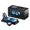 Universāls šķidruma CPU dzesētājs Fractal Design Lumen S28 v2 RGB — 140 mm fani, 500–1700 RPM, melns