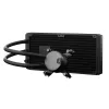 Universāls šķidruma CPU dzesētājs Fractal Design Lumen S28 v2 RGB — 140 mm fani, 500–1700 RPM, melns