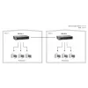 LevelOne 5 portu ātrais Ethernet slēdzis, 1 x SC daudzmodu optika