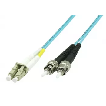Microconnect FIB412001 InfiniBand/optiskās šķiedras kabelis 1 m LC ST Zils