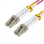 Microconnect FIB440405P InfiniBand/optisko šķiedru kabelis 5 m LC violets