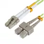 Microconnect FIB561005 InfiniBand/šķiedru optiskais kabelis 5 m LC SC Zaļš
