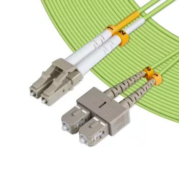Microconnect FIB561005 InfiniBand/šķiedru optiskais kabelis 5 m LC SC Zaļš