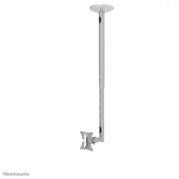 Neomounts FPMA-C050SILVER Monitora/TV stiprinājums pie griestiem 10-30 collas - h 60-85 cm