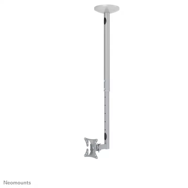 Neomounts FPMA-C050SILVER Monitora/TV stiprinājums pie griestiem 10-30 collas - h 60-85 cm