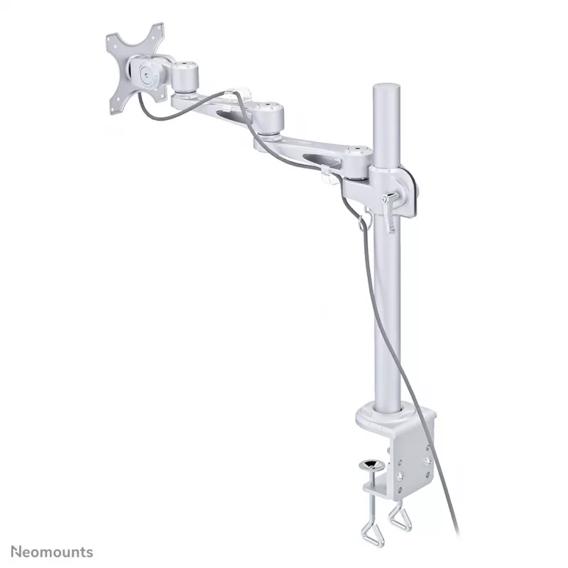 Neomounts FPMA-D935 Monitora statīvs 10-30 collu, Skava, 10 kg, 25.4 cm (10 collu), 76.2 cm (30 collu), 100 x 100 mm, Sudraba