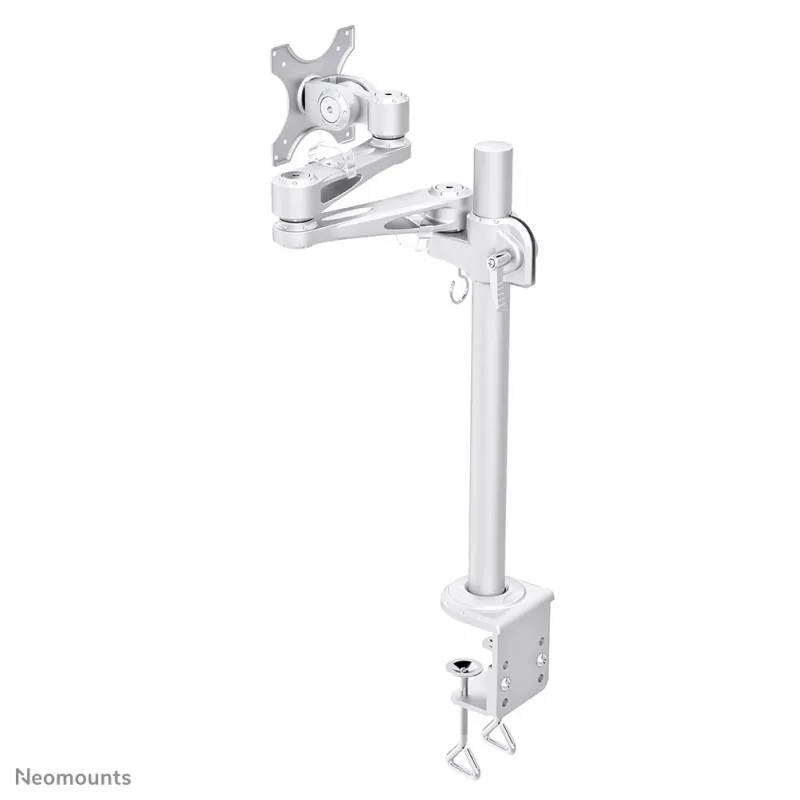 Neomounts FPMA-D935 Monitora statīvs 10-30 collu, Skava, 10 kg, 25.4 cm (10 collu), 76.2 cm (30 collu), 100 x 100 mm, Sudraba