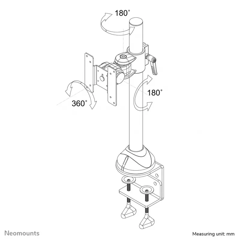 Neomounts FPMA-D965 Monitora kronšteins 10-30 collu