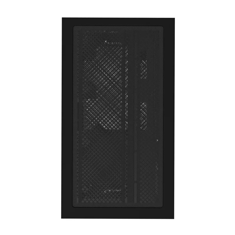 GIGABYTE C201 PANORAMIC datora korpuss - Midi Tower, m-ATX, 360mm radiatora atbalsts, 3 iepriekš uzstādīti ventilatori, USB 3.0, RGB Fusion atbalsts