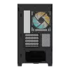GIGABYTE C201 PANORAMIC datora korpuss - Midi Tower, m-ATX, 360mm radiatora atbalsts, 3 iepriekš uzstādīti ventilatori, USB 3.0, RGB Fusion atbalsts