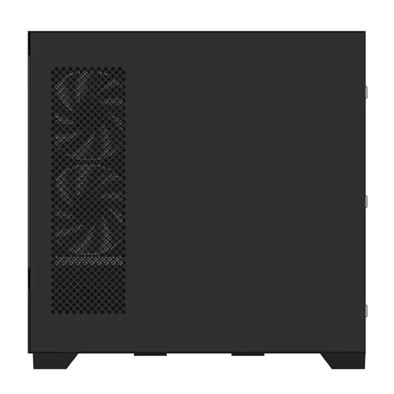 GIGABYTE C201 PANORAMIC datora korpuss - Midi Tower, m-ATX, 360mm radiatora atbalsts, 3 iepriekš uzstādīti ventilatori, USB 3.0, RGB Fusion atbalsts