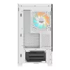 GIGABYTE C201 PANORAMIC ICE PC korpuss - Midi Tower, m-ATX, 360mm radiatoru atbalsts, 3 iepriekš uzstādīti ventilatori, USB 3.0, atbalsta RGB Fusion