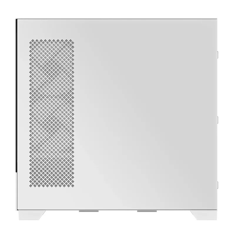 GIGABYTE C201 PANORAMIC ICE PC korpuss - Midi Tower, m-ATX, 360mm radiatoru atbalsts, 3 iepriekš uzstādīti ventilatori, USB 3.0, atbalsta RGB Fusion