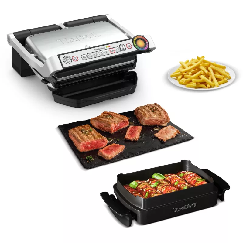 Tefal OptiGrill + GC714D kontaktgrils