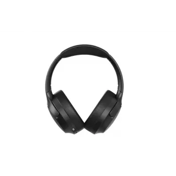Austiņas GEMBIRD BHP-ANC-01 — supraaural, vadu un Bluetooth, 20–20000 Hz, 0,8 m kabelis, 168 g, melnas
