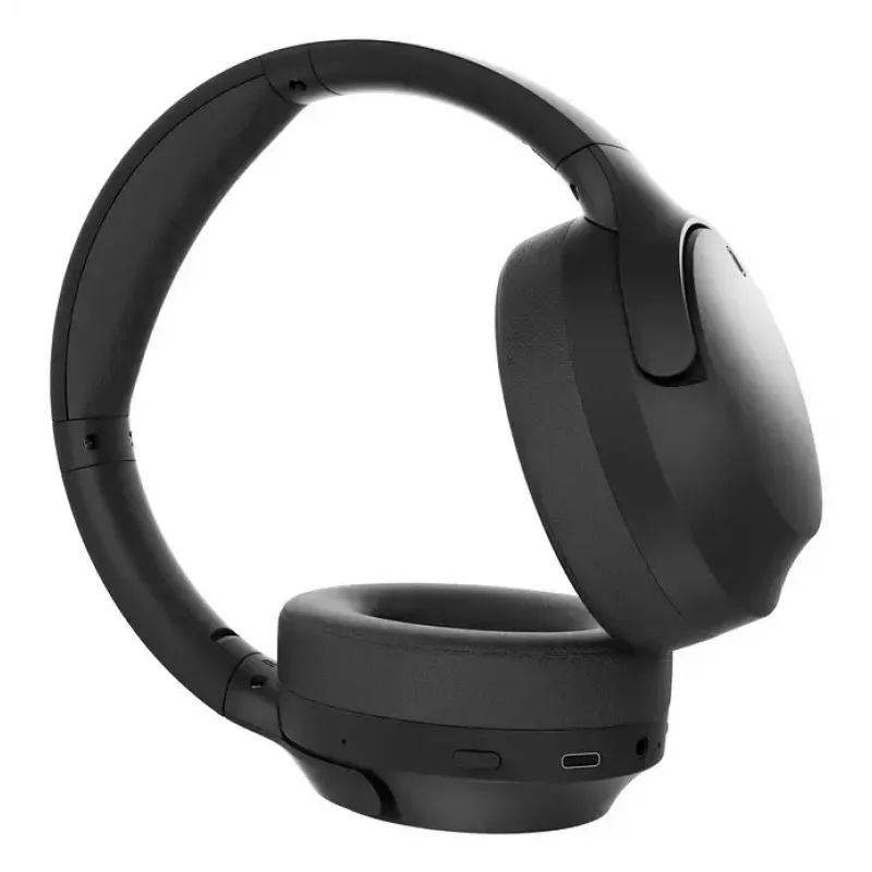 Austiņas GEMBIRD BHP-ANC-01 — supraaural, vadu un Bluetooth, 20–20000 Hz, 0,8 m kabelis, 168 g, melnas