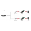 LevelOne Gigabitu optiskās šķiedras PCIe tīkla karte, PCIe 4X, 2 x SFP