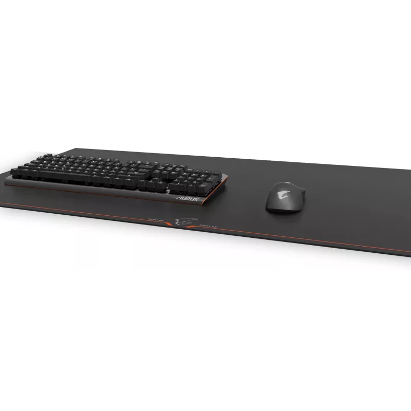 GIGABYTE AMP900 Spēļu peļu paliktnis Melns, Oranžs