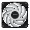 Universāls šķidruma dzesētājs GIGABYTE AORUS EZ CHAIN FAN 120 12 cm Melns