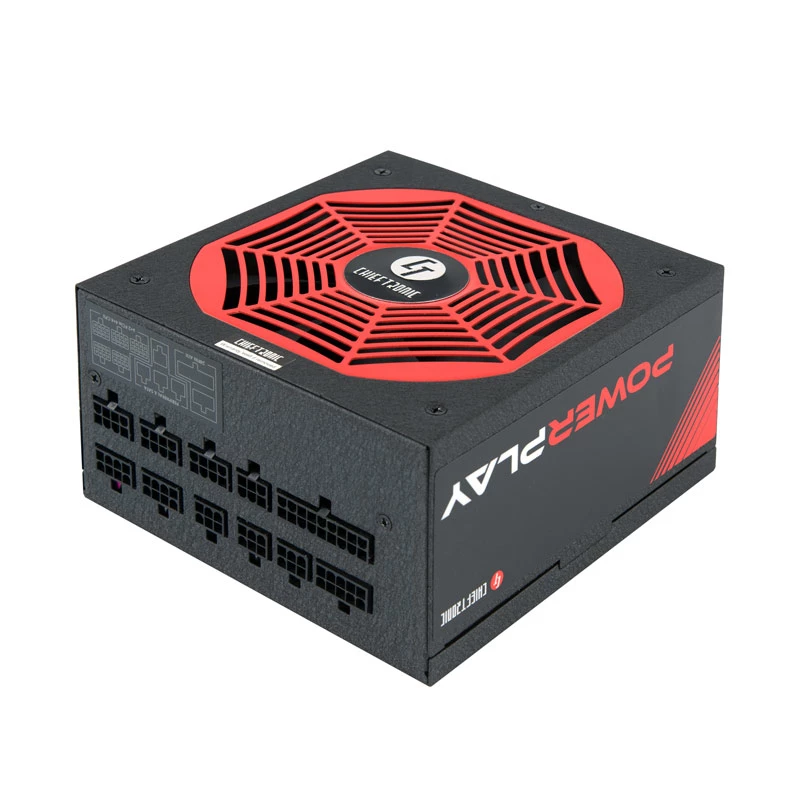 Chieftec PowerPlay barošanas bloks 850 W 20+4 pin ATX PS/2 melns, sarkans