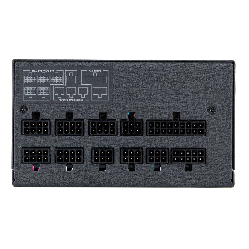 Chieftec PowerPlay barošanas bloks 850 W 20+4 pin ATX PS/2 melns, sarkans