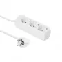 Microconnect GRU003W strāvas pagarinātājs 1,8 m 3 maiņstrāvas kontaktligzdas Telpām Balts