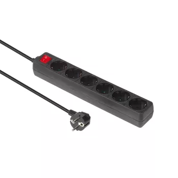 Microconnect GRU0065B kontaktligzda F tips, melna