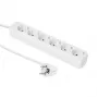 Microconnect GRU0065WA strāvas pagarinātājs 5 m 6 maiņstrāvas kontaktligzdas Balts