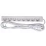 Microconnect GRU00850WDK strāvas pagarinātājs 5 m 8 maiņstrāvas kontaktligzdas Iekštelpām Balts
