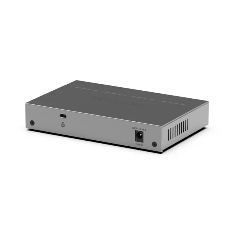 NETGEAR GS108EPP Nevadāms Gigabit Ethernet (10/100/1000) Power over Ethernet (PoE) galddatora/sienas stiprinājuma pelēks