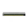Pārvaldīts L2/L3 Gigabīta Ethernet PoE slēdzis Netgear GS116EPP — 16 x RJ-45 10/100/1000, 1 x SFP, 8000 MAC ieraksti, pelēks