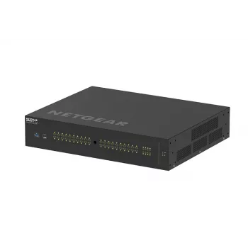 NETGEAR M4250-40G8XF-PoE++ pārvaldīts L2/L3 Gigabit Ethernet (10/100/1000) strāvas padeve caur Ethernet (PoE) 2U melns