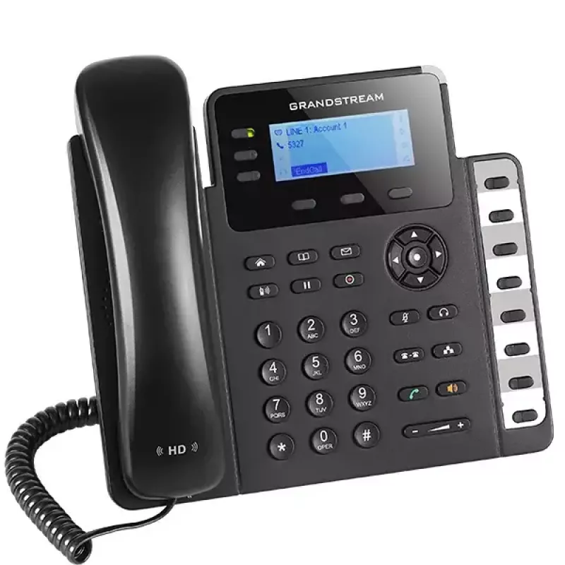 IP tālrunis Grandstream GXP1630 melns pelēks