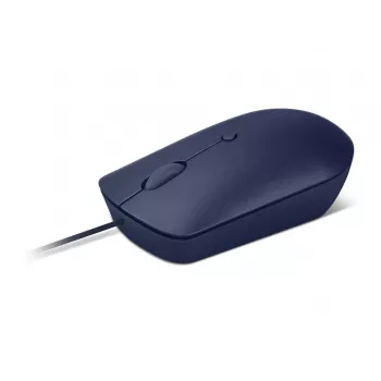 Vadu USB-C optiskā pele Lenovo GY51D20878, piemērota abām rokām, 2400 DPI, 4 pogas, zila