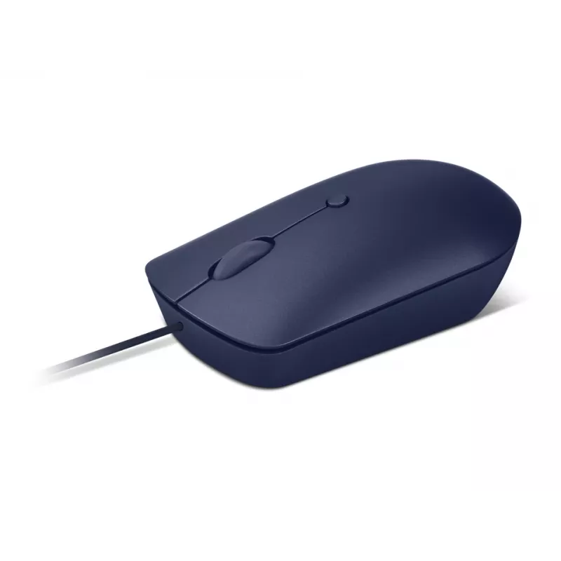Vadu USB-C optiskā pele Lenovo GY51D20878, piemērota abām rokām, 2400 DPI, 4 pogas, zila