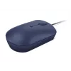 Vadu USB-C optiskā pele Lenovo GY51D20878, piemērota abām rokām, 2400 DPI, 4 pogas, zila