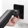 StarTech.com Monitora galda stiprinājums līdz 49 collu 32:9 īpaši platam izliektam ekrānam, mehāniska atsperes svira, C-skava/caurums, bezinstrumentu regulēšana, maks. 44 mārciņas/20 kg