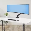 StarTech.com Monitora galda stiprinājums līdz 49 collu 32:9 īpaši platam izliektam ekrānam, mehāniska atsperes svira, C-skava/caurums, bezinstrumentu regulēšana, maks. 44 mārciņas/20 kg